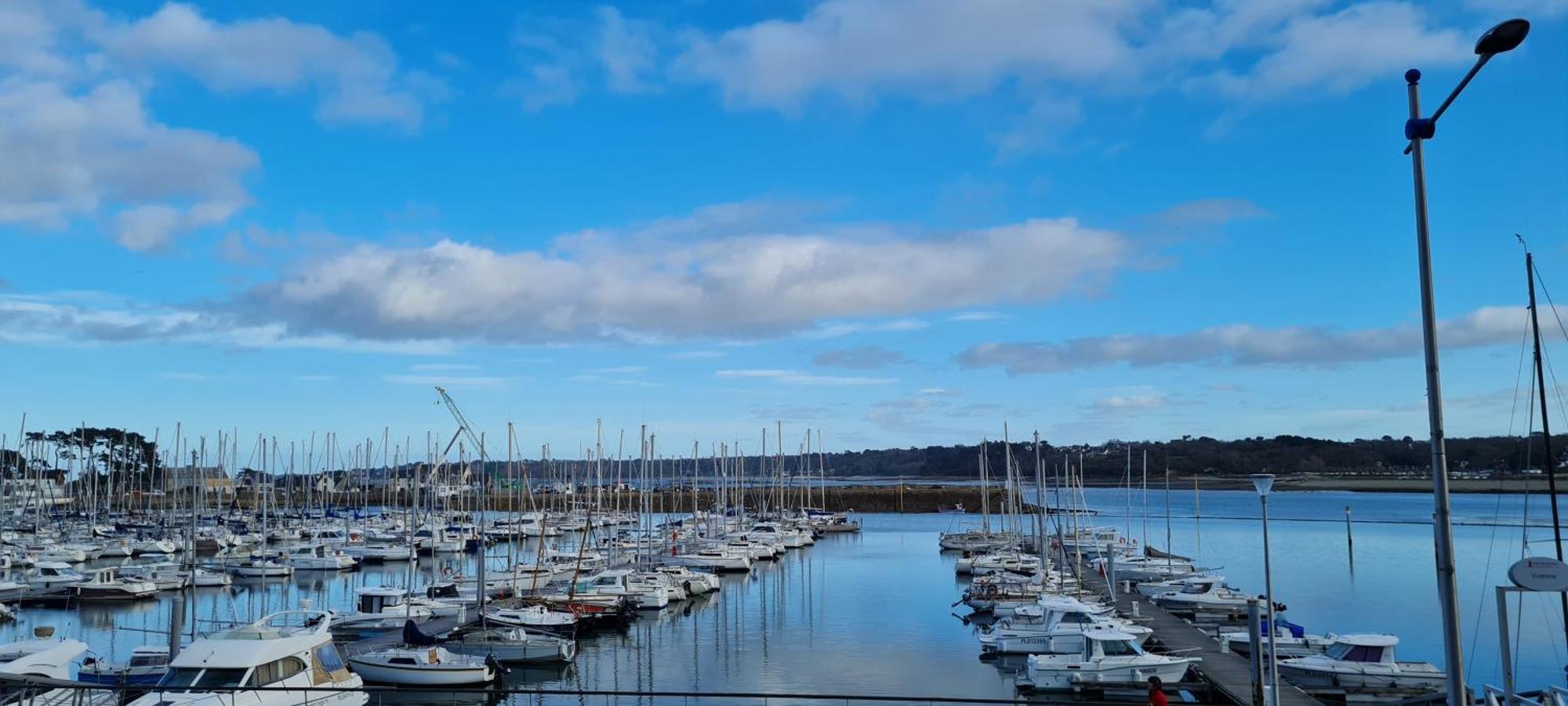 Appartement Escale Roz Pleine Vue Sur Le Port Perros-Guirec Exterior photo